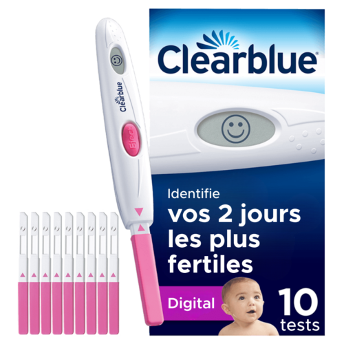 Clearblue Test d'Ovulation Digital - 10 tests