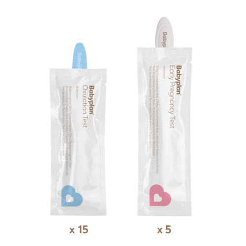 Kit de test Babyplan - 15 tests d'ovulation (stylo) + 5 tests de grossesse précoces (stylo)