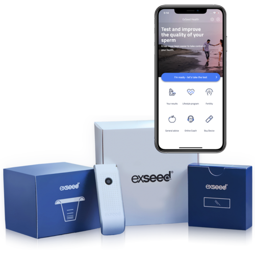 Test de sperme ExSeed Health (2 tests)