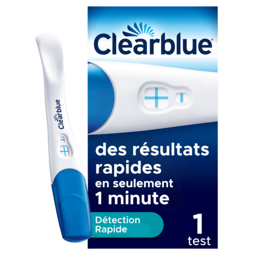 Clearblue Test de Grossesse Détection Rapide - 1 unité