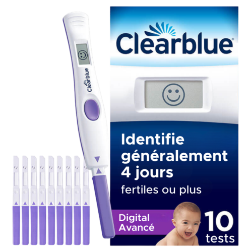 Clearblue Test d'Ovulation Advanced Digital - 10 tests