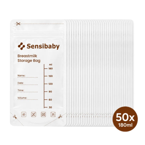 Sensibaby Sachets de Conservation Lait Maternel – 50 pièces