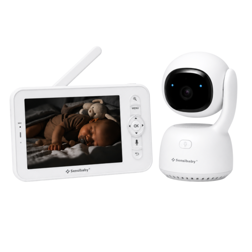 AI Nexura Écoute-Bébé Caméra Kit – Caméra avec écran LCD et application