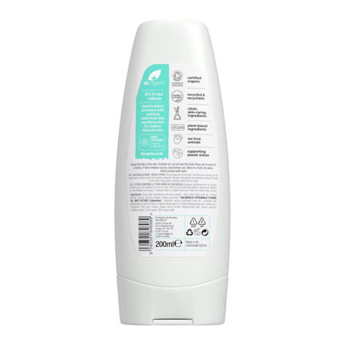 Dr Organic Lotion Bébé 200ml – Image 2