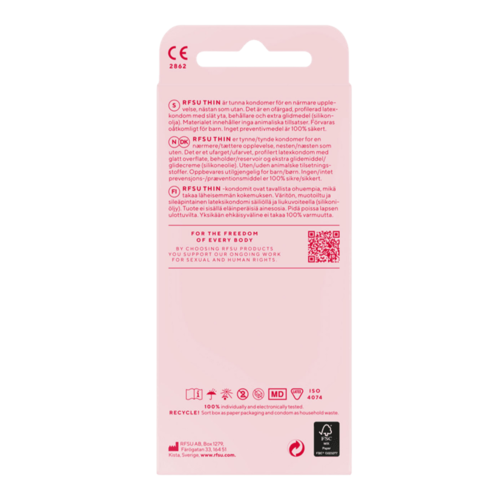 RFSU Préservatifs Thin 30 pièces – Image 2